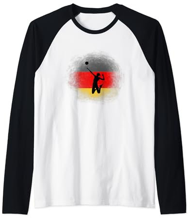 Volleyball Beachvolleyball Frauen Damen Deutschland Outfit Raglan