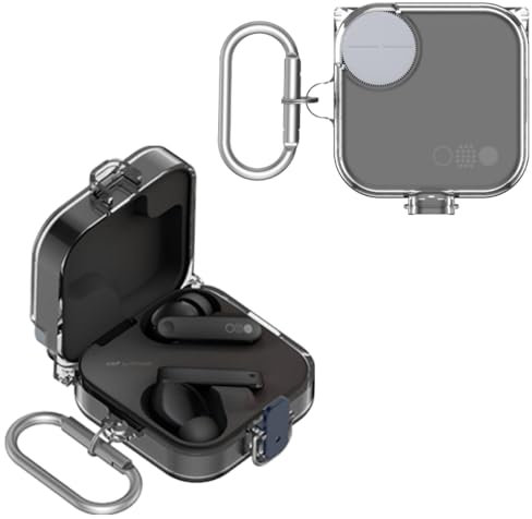 BeisDirect TPU-Schutzhülle für CMF Buds Pro 2, Bonbonfarben, weiche Schutzhülle, kompatibel mit CMF Buds Pro 2 Bluetooth-Kopfhörern (transparent)