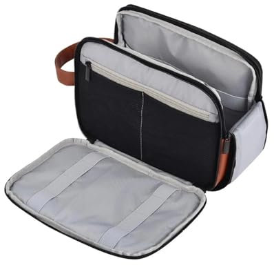 MUNTEA Reise Kulturbeutel Herren-Kulturbeutel, großer Kulturbeutel, Make-up-Tasche, wasserdichte Kosmetiktaschen, Reise-Necessaire for Herren FüR Unterwegs