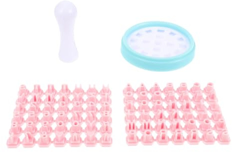 SUPVOX Moules à Biscuits Créatifs en Plastique Rose, Forme Lettres et Chiffres, 94 G, Emporte-pièces pour Pâte à Biscuits, Fondant et Pâtisserie Maison, Outil de Cuisson Personnalisé