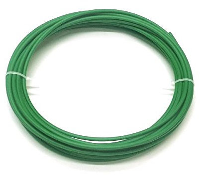 Plastique fil a souder PE-HD 4mm Ronde Vert (RAL6037) 10 mètre HDPE