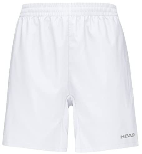 HEAD Mens Club Shorts, White, M EU