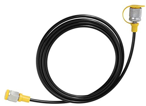 Hydraulic Pressure Test Hose 2.0m/6FT M16*2-1/4BSP High-Strength Fiber-Reinforced Pressure Measuring Hose for Hydraulic System Testing and Gauge Connection