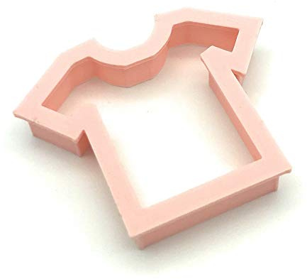 T-Shirt Football Cookie Cutter Fondant Cake Decorating (4 inches)