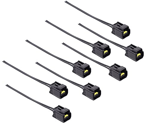 NewYall Pack of 8 Ignition Coil Connector Plug Wire Harness Pigtail Replace MSD 8242 8243 8244 Blaster Modular coils for Ford 4.6L 5.4L Modular Motors 6.8L V10 Triton Motors 1991-2011