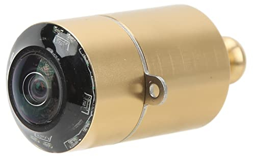 Tbest Telecamera per rilevamento dei pesci professionale impermeabile CVBS HD con luce infrarossa per barca 5V-28V