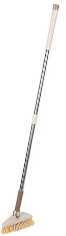 PRETYZOOM Brosse de Nettoyage Brosse à Récurer Poils Durs pour Piscine Salle de Bain Carrelage et Humide Cuisine Toilettes Buanderie Garage