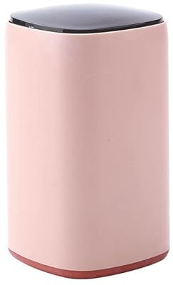 WAOCEO Zahnstocherspender 1 Pc Automatische Pops-Up Zahnstocher Box Baumwolle Knospe Tupfer Lagerung Fall Organizer Zahnstocher Halter Spender Container for Hotel Zimmer küchen Gadget (Color : Pink)