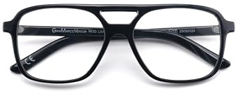 GianMarcoVenturi Occhiali da Lettura Livorno Nero +1,50