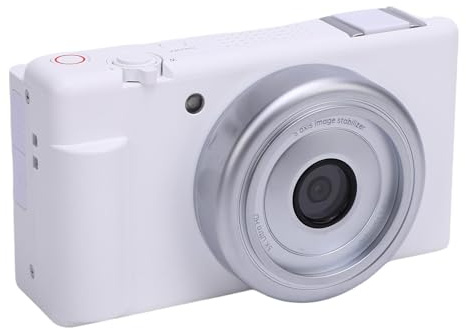 Akozon Cámara Digital Digital de 5k 80mp HD Camcorder 18x Digital Zoom 2.8 Pulgadas Pantalla Autococución Cámara de Video Fotografía de Viaje