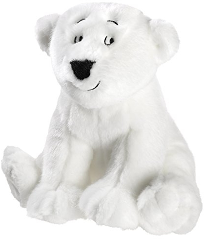 KLEINER EISBÄR 635777 sitzend Plüschtier, groß, Schwarz