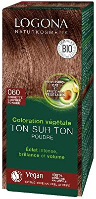 Logona Pflanzen-Haarfarbe-Pulver nussbraun (100 g)