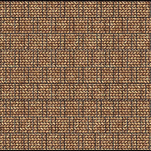 PerfectHD Zaunsichtschutz - Sichtschutz mit Motiv - Sichtschutz Bedruckt - Geflecht - Polyester Gewebe - 26 m Rolle - 19 cm breit - 32 Motive