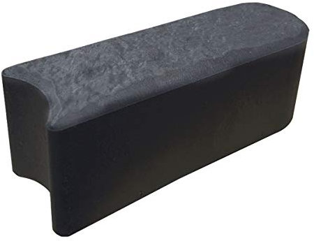 Gardening Naturally Flexi Curve Recycled Rubber Lawn Border Edging - Stomp Edge Garden Border - Pack of 6