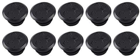 Dilwe VGEBY Fahrrad Lenker Grip End Plug, 10er Bike Grip Endkappe für Bike Road FahrradFahrräder und Ersatzteile