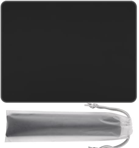 Silikonmatte 30x40 cm, Schwarze Silikon Unterlage, Tischmatte Hitzebeständig, Bastelmatte Geschmeidig, Napfunterlage Hund Katzen Antihafte Wasserdicht mit Aufbewahrungsbeutel für Handwerk Tischset