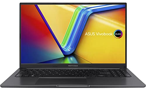 ASUS Vivobook 15 OLED Laptop, 15.6” FHD OLED Display, AMD Ryzen™ 5 7530U CPU, AMD Radeon™ GPU, 8GB RAM, 512GB SSD, Windows 11 Home, Indie Black, M1505YA-DS52