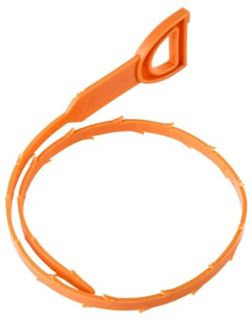 Serpiente Drain Zuecos Removedor - Lavabo Serpiente Drenaje Depilación Herramienta | 21 pulgadas Drain Zuecos Remover Serpiente, Fregadero Antizuecos Herramienta de Desatascamiento, Lavabo Serpiente