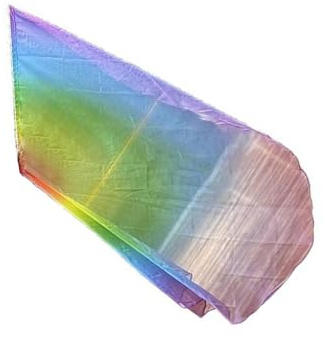 Gasas Graduados Bandera Colorida Adoración Angelic Fling Bandera De Baile Con Varilla Para Los Amantes De La Danza Y Decoración Del Hogar Entusiastas