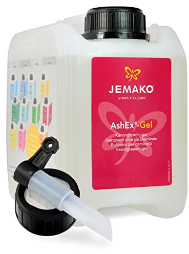 JEMAKO AshEx Kaminglasreiniger 2l Kanister inkl. Auslaufhahn
