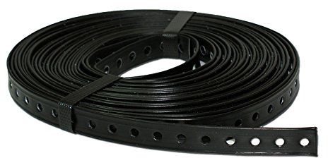 Stabilo-Sanitaer Montagelochband 14 mm gerade Kanten 10m kunststoffummantelt Lochband Montageband für Rohre Befestigungsmaterial Montagematerial