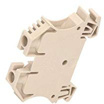 1020300000 WDU 10 Verbinder: Schienen- 10mm2 Wege: 1 Klemmen: 2 beige B: 9,9mm W