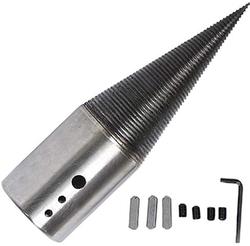Spaccalegna Multifunzione Spaccalegna Spaccalegna A Spaccare Legna Da Ardere A Macchina Legna Da Ardere Punte Da Trapano Utensili Per Foratura Accessori,100mm/38mm