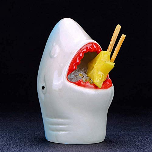 Tiki-Becher, 320 ml, Keramik, hawaiianische Cocktailgläser, hawaiianische Partytassen, Trinkgeschirr, niedlich, exotisch, Cocktail-Gläser, Tiki-Bar, professionelle Hawaii-Party-Barware