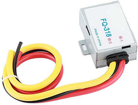 kuyonic Audio Filter,Noise Suppressor Reducer Car Audio Noise Isolator Filter Easy Installation Audio Filter Amplifier Noise Suppressor 12V Radio Improves the Sound Quality for Car Audio System