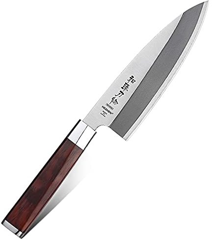 Sashimi 240~300 mm Filete de pescado Cocina Cuchillos de cocina High Carbon Sharp Blade X9CR18MOV Cuchillo de sushi de acero inoxidable (Color : 180mm Gyuto Knife)