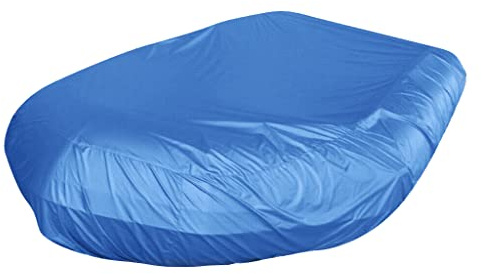 UK Custom Covers RTC777BLUE Abdeckhaube Auto, halbmaßgeschneiderte, wasserdichte Rippenabdeckung, für bis zu 3,2 m, Blau