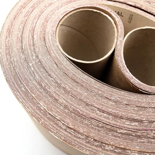 Holzprofi Schleifbänder 2260x150mm | Jeweils 3 Stück K 80, K100 und K150 | für Bandschleifer und Schleifmaschinen | Zum Schleifen, Feilen, Schärfen und Entrosten
