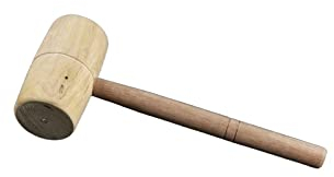 QXSJEDYCH Hammer, runder Kopf, Holzhammer, Palisander, natürlicher Schlag, Wandmontage, Schraubmontagehammer Hammer
