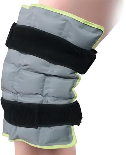 Bolsa de Hielo Reutilizable para Aliviar el Dolor de Rodilla, Bolsa de Hielo Fría y Caliente Reutilizable para Lesiones en La Rodilla, Hinchazón, Esguinces, Cirugía de Reemplazo de Rodilla