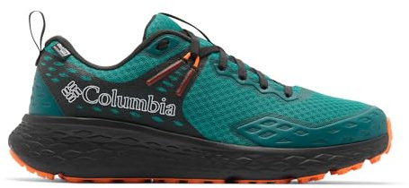 Columbia Konos TrsLow Rise - Zapatos de Senderismo y Senderismo para Hombre, Verde Azulado Cloruro Blaze, 42 EU