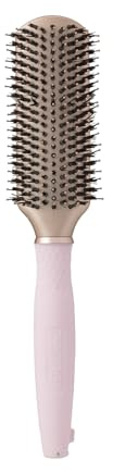 Zenner Brosse à Cheveux Deluxe – Brosse Démêlante avec Picots en Nylon et Poils Souples – Coussin Antistatique avec Pointe de Séparation Rétractable – Pour un Coiffage Doux au Quotidien