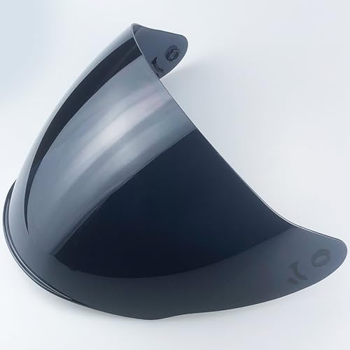 UYTKTN Moto Visière de Casque pour LS2 of608, Verres de Casque de Moto Visière Teintée pour Casque de Moto Accessoires de Remplacement Pare-Brise,B Black