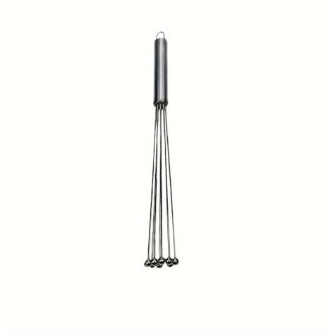 Frusta A Mano Frullino for le uova in acciaio inossidabile da 3 pezzi | Strumento di cottura for frullatore da cucina con frullino a sfera in acciaio for miscelatore manuale(12inch)