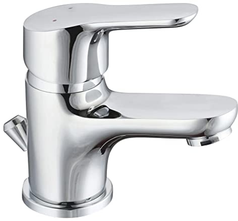 SCHÜTTE Mischbatterie Chrom Waschbecken Wasserhahn Badarmatur Einhandmischer