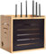 PPGE Home Router Schrank, Holz Dekoration Box, WiFi-Router Aufbewahrungsbox, Router und Kabel Verstecken Kästen Box, Kabelboxen Wandmontage/Desktop Kabel Aufbewahrungsbox Wooden Box