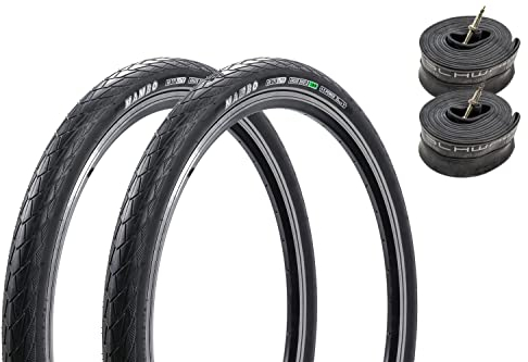 2 Stück 28 Zoll Fahrrad Reifen + Schlauch Set 28x2.00 Tires 50-622 Schwalbe SV