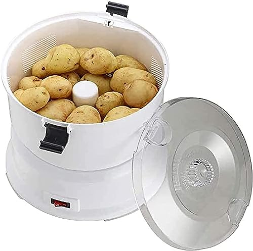 Pelapatate Elettrico, Pelapatate Rotante Automatico, Pelapatate Rotante Automatico Per Frutta E Verdura In Acciaio Inossidabile Con Capacità Di 1 Kg, Peeling Rapido In 1 Minuto, Per Cucina Domestica
