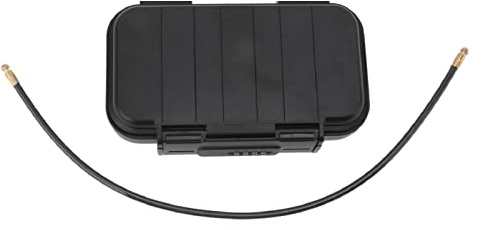 HERCHR Boîte De Verrouillage Portable pour la Plage, Cadenas étanche pour L'extérieur, Boîte De Rangement De Clés à Combinaison De Sport pour Voyage, Gymnase, Terrain De Basket-Ball