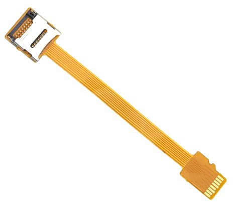 The Lord of the Tools TF-Speicherkarte Micro-SD Verlängerungskabel Kompatibel mit Smartphones mit Micro-TF-Karte, PDA, MP3/MP4-Player, GPS, Flaches FPC-Verlängerungskabel, 9,4 cm