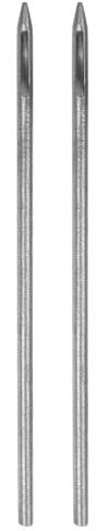 QUARKZMAN 2pz Punzone Cavo per Pelle 0,5mm Strumento Perforazione Fori Rotondi per Cintura Acciaio al Carbonio Punzone Singolo per Tagliare Pelle Artigianato Gomma Carta Tessuto Plastica