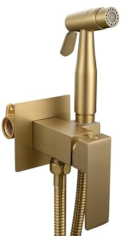 Doccino Per Bidet Per Wc Doccetta Bidet Con Miscelatore Doccetta Bidet Per Wc Tutto In Rame Oro Spazzolato doppia Modalità