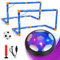 BelleStyle Balón Fútbol Flotant,Recargable Pelota Futbol Juguetes Niños 3 4 5 6 7 8 Años, Air Power Soccer con Protectores de Espuma Suave y Luces LED Futbol Juguete para Regalos Cumpleaños Navidad