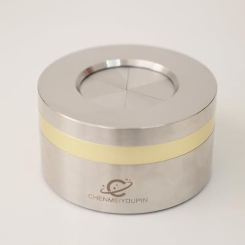 With Lid Gold Plating Stainless Steel Home Windproof Metal Ashtray r Can Be Used Indoors And Outdoors Supports Custom Engraving, Matte Gray