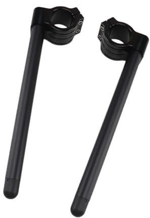 Aluminum Clip On Motorcycle Handlebars Precisions Risers Handlebars 52mm Motorcycle Rod For Superior Handling & Comfort Handlebar Risers