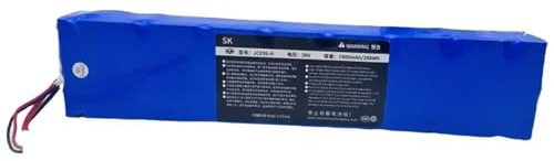 Batteria al Litio per Bici elettrica da 36V 7.6Ah, Batteria agli ioni di Litio 10S3P per Bici elettrica con Caricabatterie, per Monopattino Elettrico motorizzato da 500W 36V 7.8Ah,XT30+JST
